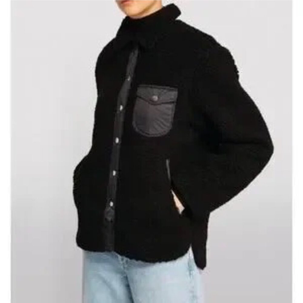 Rag & Bone Elliot Sherpa Shacket Nwot Size M $395 - image 1